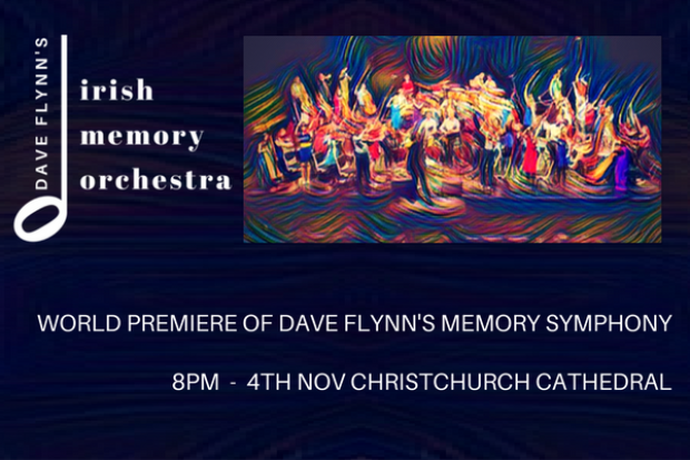 Dave Flynn's Irish Memory Orchestra - The Memory Symphony (World Premiere) with Máirtín O'Connor Dave Flynn's Irish Memory Orchestra - The Memory Symphony (World Premiere) with Máirtín O'Connor