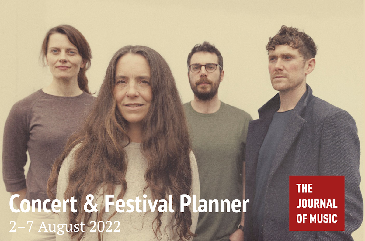 Concert &amp; Festival Planner (2–7 August 2022)
