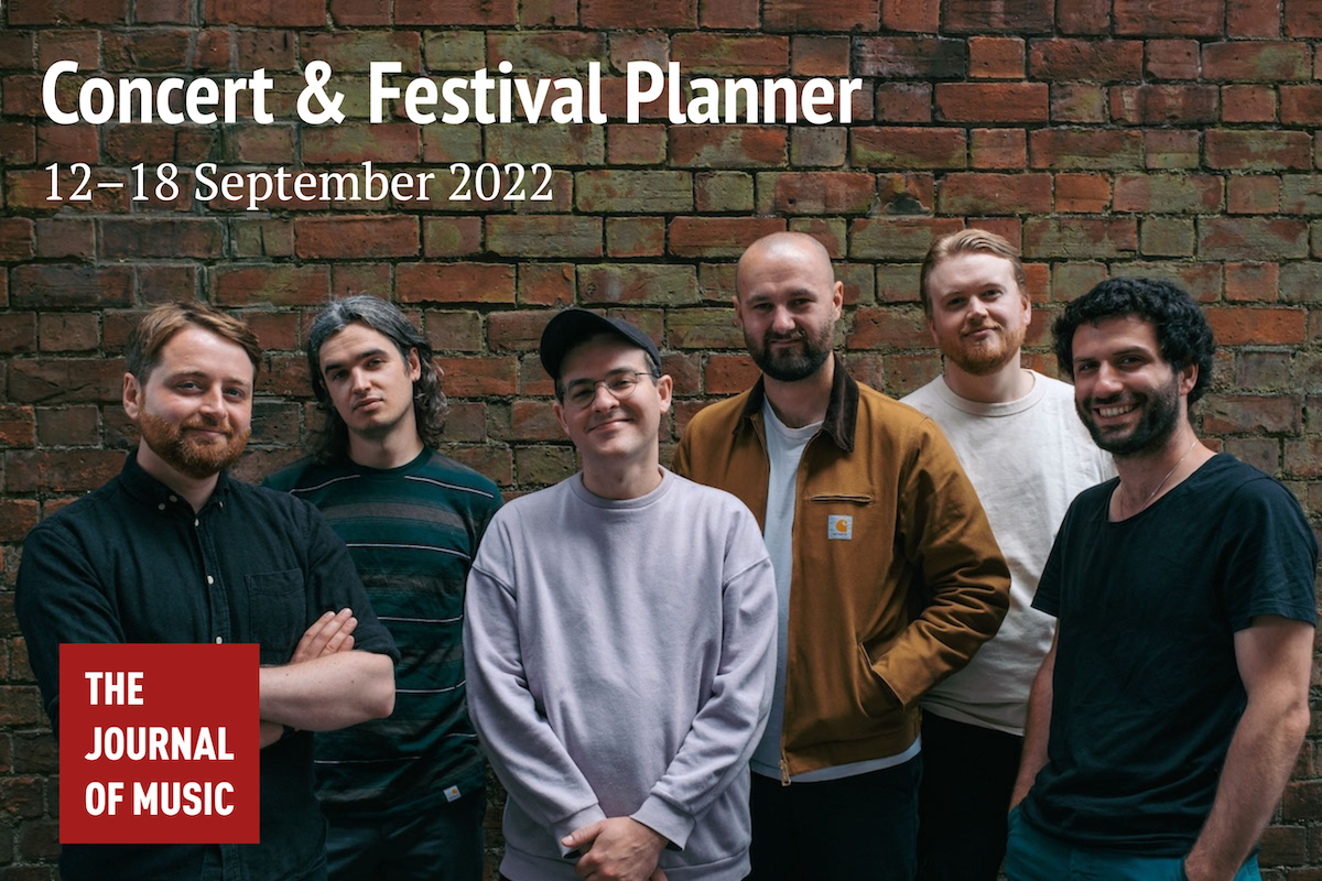 Concert &amp; Festival Planner (12–18 September 2022)