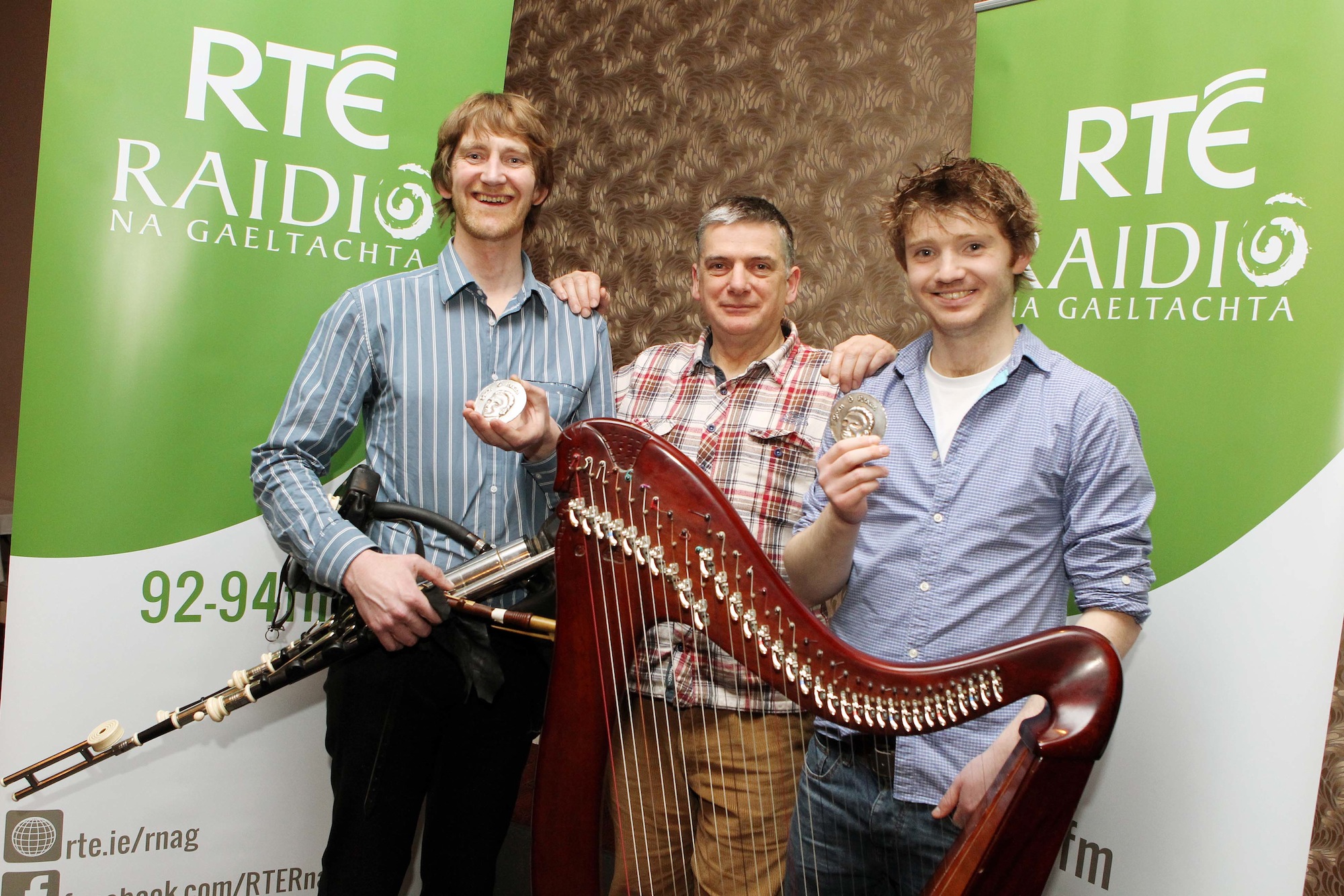 Seán Ó Riada Gold Medal for Tiarnán Ó Duinnchinn and Oisín Morrison