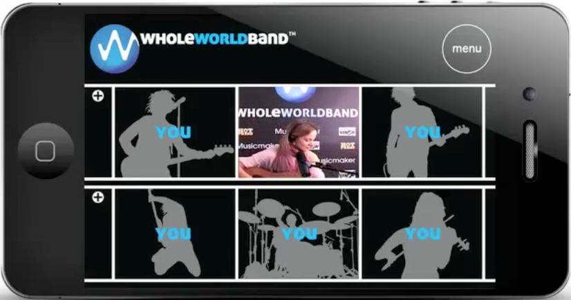 WholeWorldBand App Exhibited at the Music Show