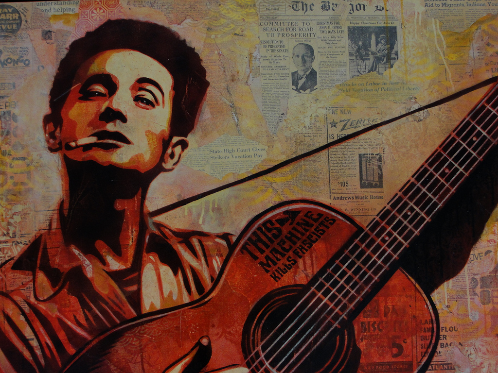 Mé Féin agus Woodie Guthrie