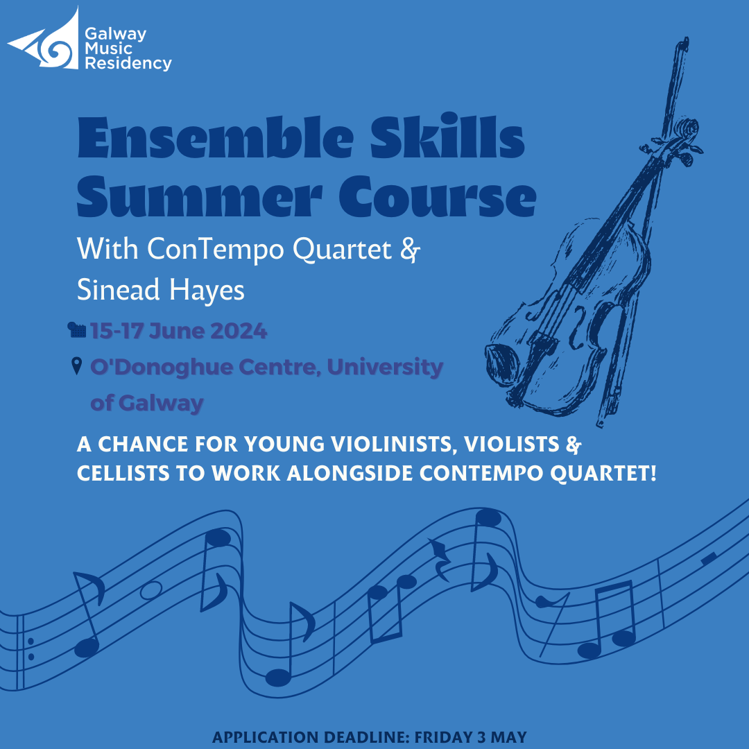 Ensemble Skills Summer Course with ConTempo Quartet