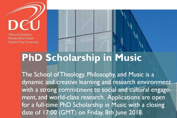 music phd scholarship