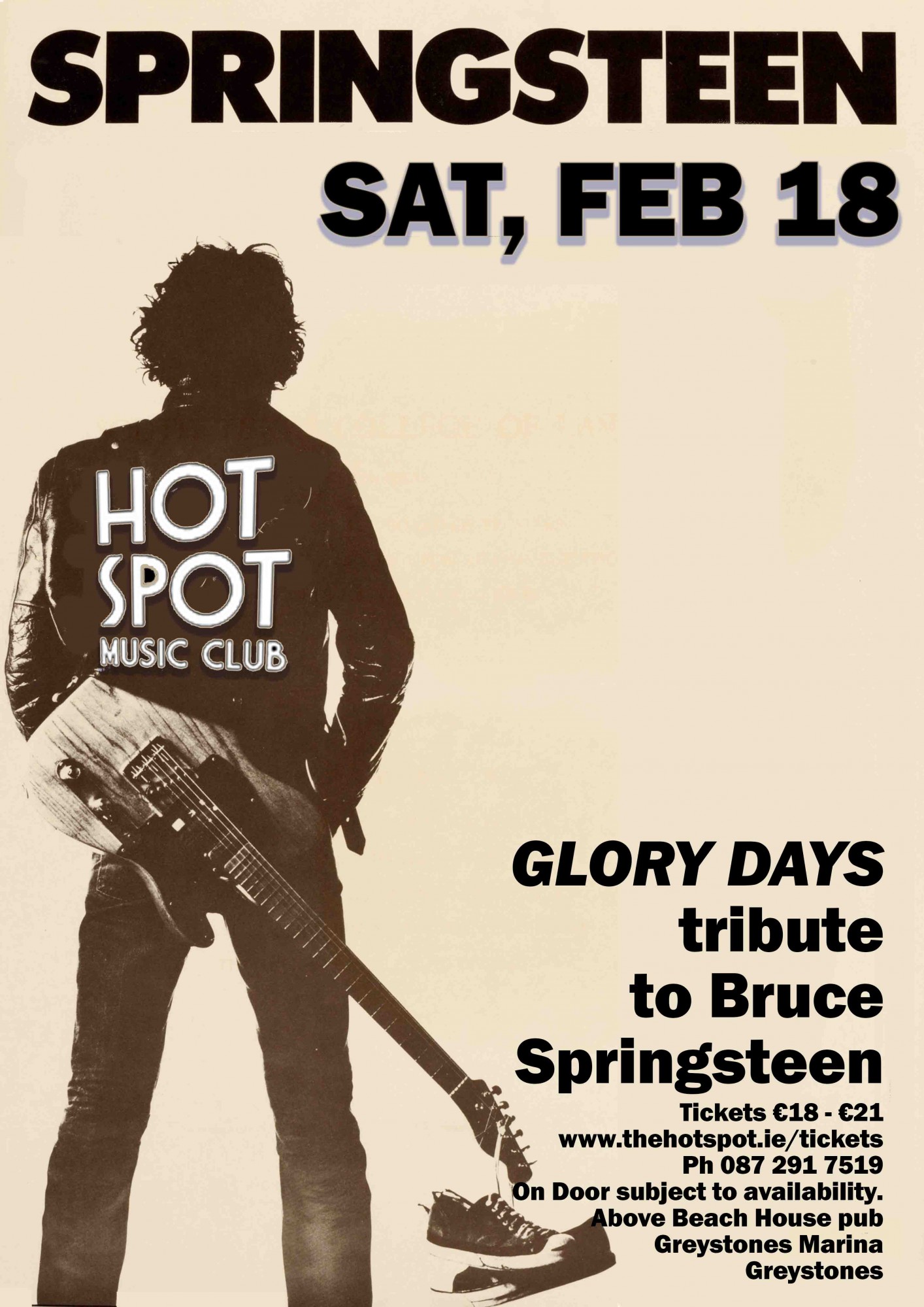 Glory Days- Bruce Springsteen tribute