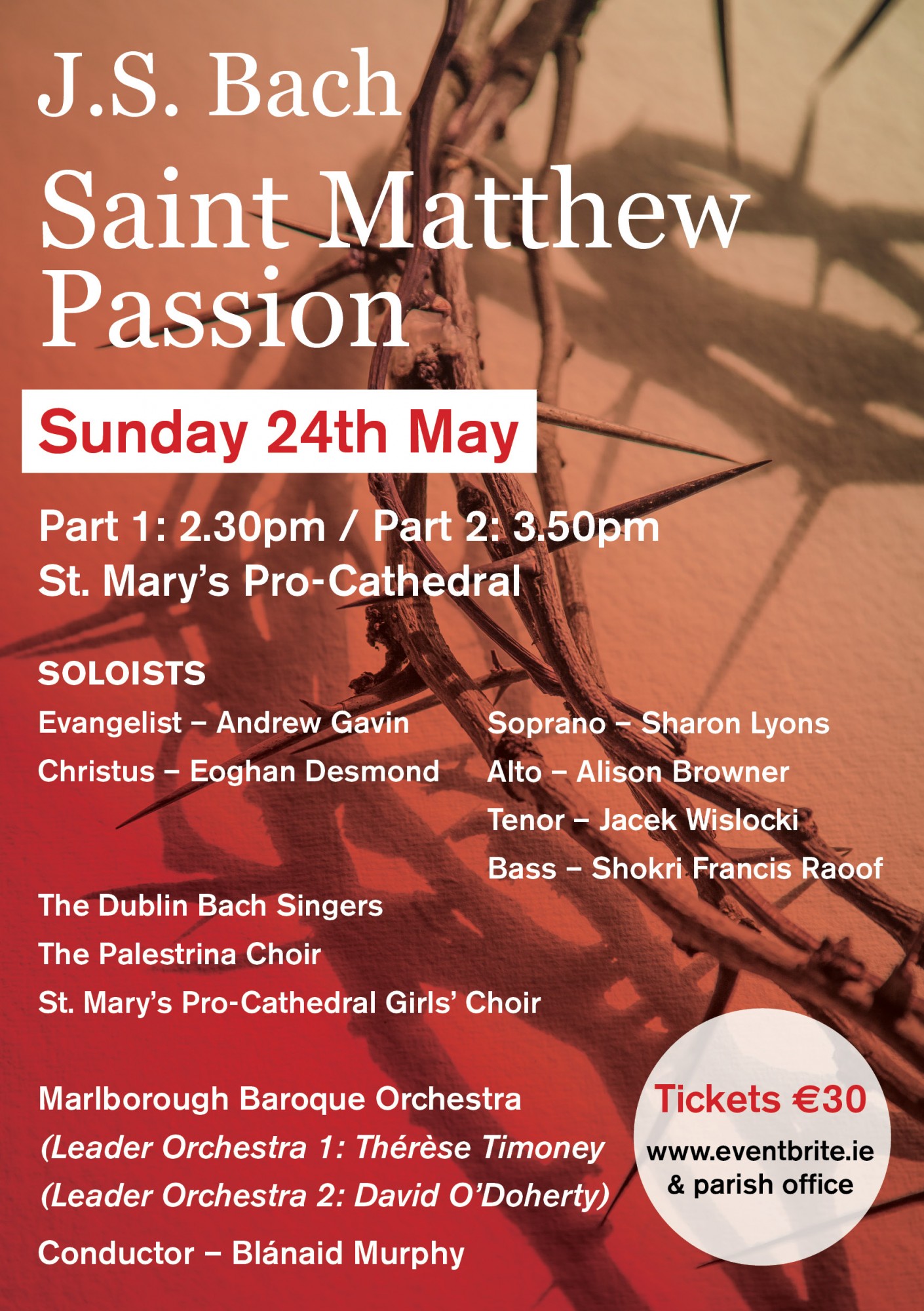 Saint Matthew Passion The Journal of Music News, Reviews and Opinion