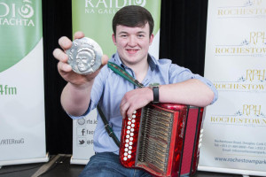Keelan McGrath Wins Seán Ó Riada Gold Medal