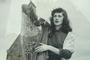 Honorary Award for Mary O’Hara at First Achill International Harp Festival 