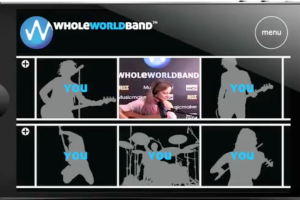 WholeWorldBand App Exhibited at the Music Show