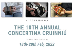 Songs and Tunes: Tim Dennehy &amp; Róisín White with Connie O’Connell, Eileen de Paor, Ella Marie O’Dwyer and Pat Sheeran @ Concertina Cruinniú 2022 