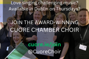 Sing with the award-winning Cuore!