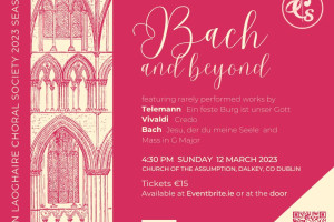 Dun Laoghaire Choral Society presents Bach and Beyond