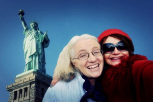 Eileen and Marilyn do New York