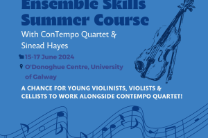 Ensemble Skills Summer Course with ConTempo Quartet