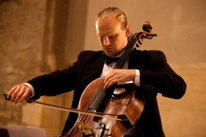 Czech Cellist Frantisek Brikcius touring West Africa