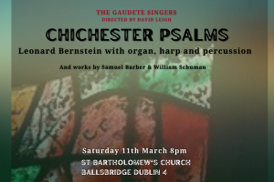 Chichester Psalms - The Gaudete Singers