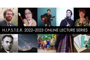H.I.P.S.T.E.R. Online Lecture Series: Teddie Hwang - Music and Imagery