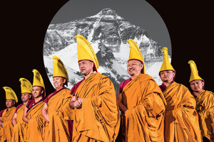 Tibetan Monks from Tashi Lhunpo Monastery