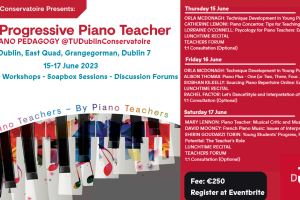The Progressive Piano Teacher with TU Dublin Conservatoire