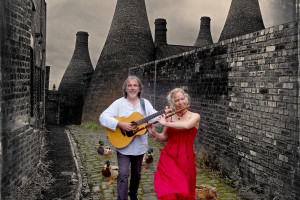 Paul Walker &amp; Karen Pfeiffer at Cork Folk Festival