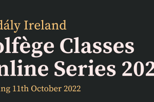 Kodály Ireland Solfège Classes Spring 2022