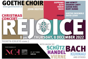 Goethe Choir presents Rejoice! A Musical Christmas Celebration.