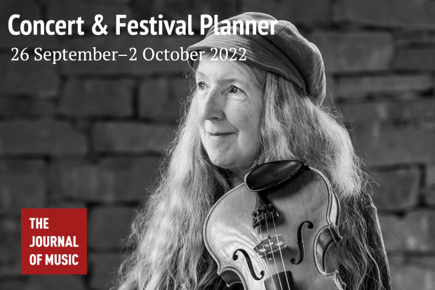 Concert &amp; Festival Planner (26 September–2 October 2022)