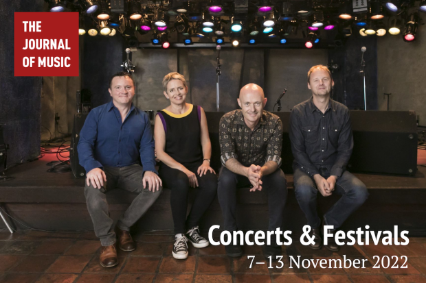 Concerts &amp; Festivals (7–13 November 2022)