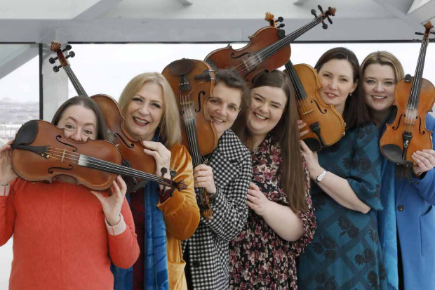 Sí Fiddlers, Frankie Gavin, Navá, Doireann Ní Ghlacáin and Moxie for TradFest Temple Bar 2023