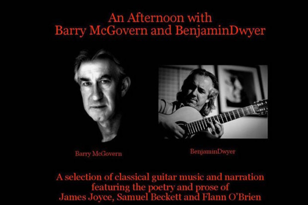 An Afternoon with Barry McGovern and Benjamin Dwyer / Galway Launch of &#039;Britten and the Guitar&#039;
