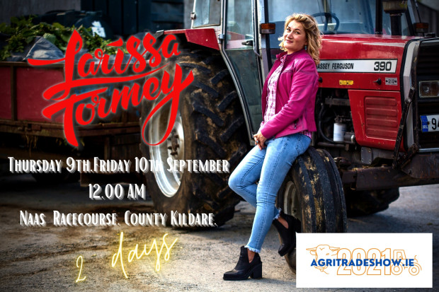 Larissa Tormey -Two Days At Agritradeshow- On Stage 12 AM