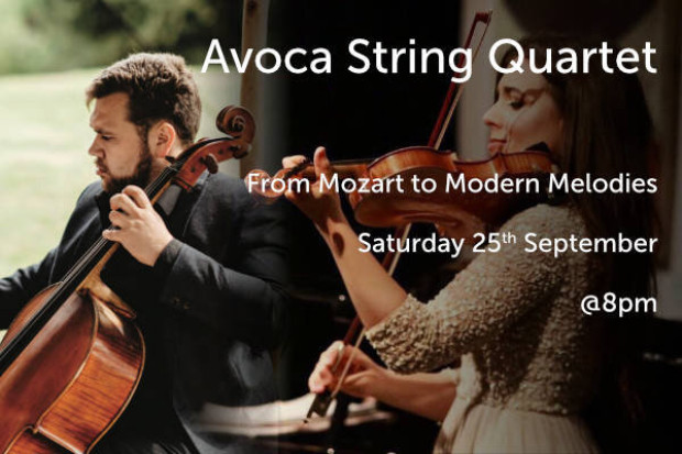 Avoca String Quartet LIVE at The Irish Institute of Music and Song 