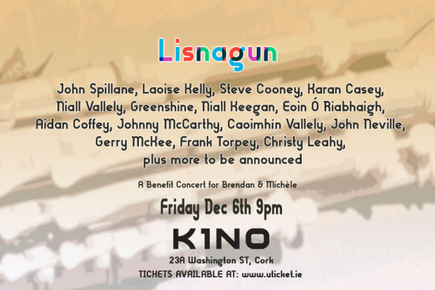 Lisnagun: A Benefit Concert for Brendan &amp; Michèle