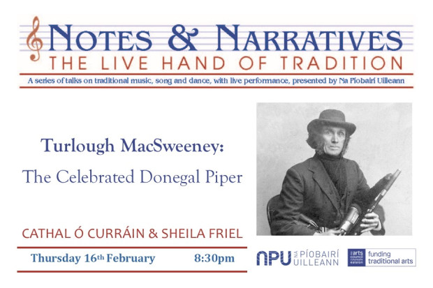 Notes &amp; Narratives – Cathal Ó Curráin &amp; Sheila Friel: &quot;Turlough MacSweeney: The Celebrated Donegal Piper&quot;