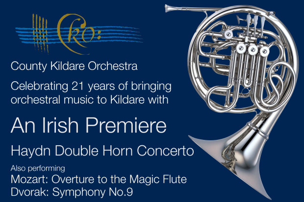 Irish Premiere of Haydn concerto for two French Horns + Dvorak 9th Symphony