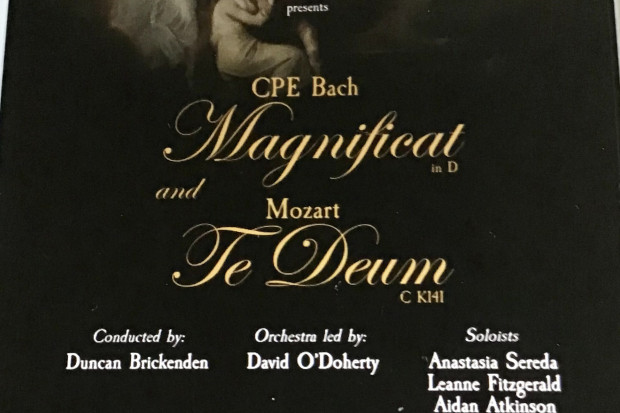 CPE Bach Magnificat and Mozart Te Deum