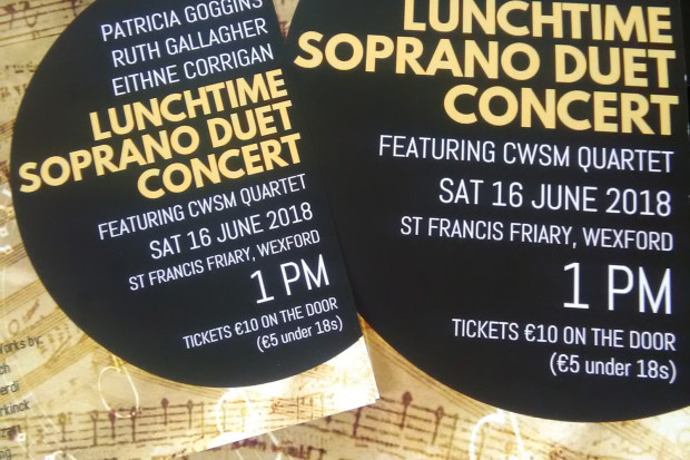 Lunchtime Soprano Duet Concert - Wexford