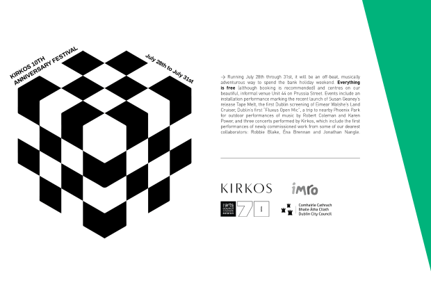 Kirkos 10th Anniversary — Tape Melt [Launch] (by Susan Geaney)