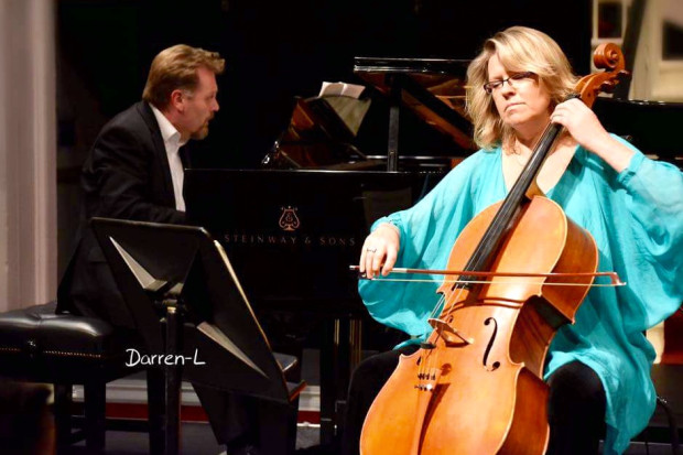 Miriam Roycroft, cello and Lance Coburn, piano