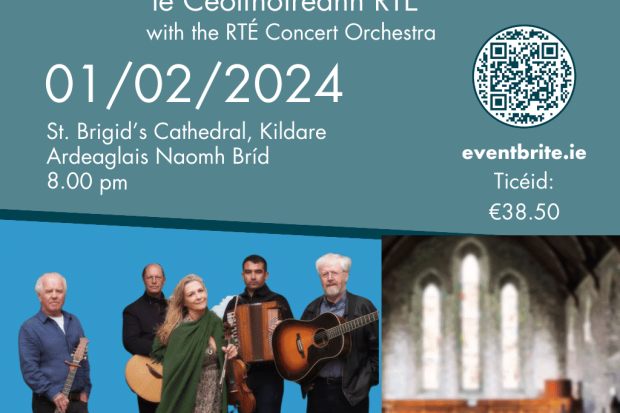 Altan with the RTE Concert Orchestra in Kildare Cathedral on St. Brigid&#039;s Day
