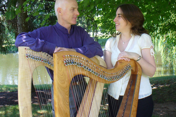 Sylvia Crawford, Gráinne Hambly and William Jackson @ An Chúirt Chruitireachta – International Festival for Irish Harp
