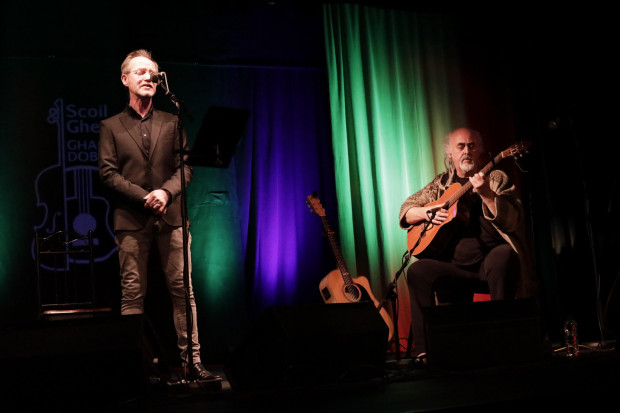 Iarla Ó Lionáird and Steve Cooney