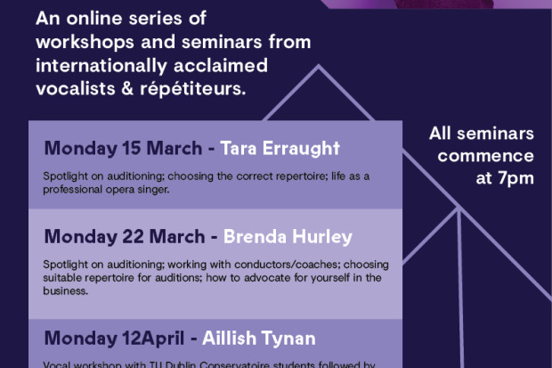 TU Dublin Conservatoire; The International Vocal Series TU Dublin Conservatoire; The International Vocal Series