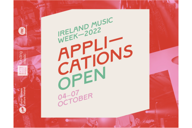 Call for Applications – Ireland Music Week 2022