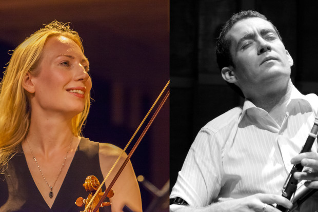 Sundays@Noon Online : Marja Gaynor - violin, David Power - uilleann pipes