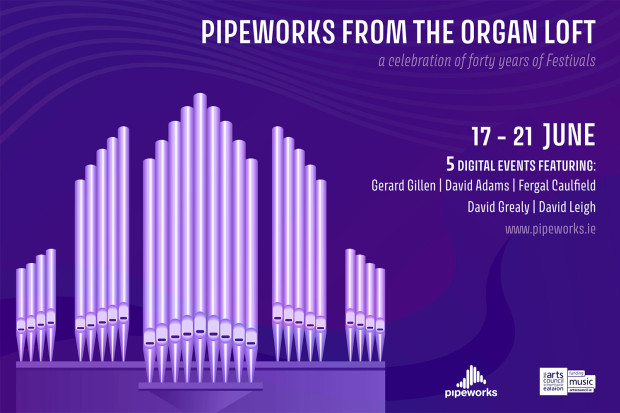 Pipeworks From The Organ Loft - Fergal Caulfield