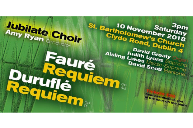 Jubilate Choir: Fauré Requiem/Duruflé Requiem – Amy Ryan (conductor)