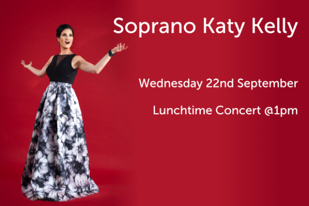Soprano Katy Kelly LIVE at Lunchtime at The Irish Institute of Music and Song 