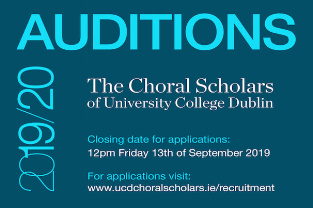 Auditions – UCD Choral Scholars