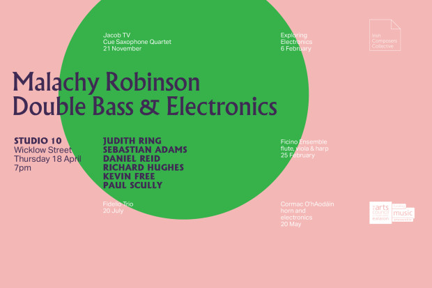 Double Bass &amp; Electronics w/Malachy Robinson